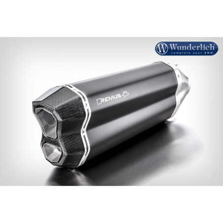 REMUS 8 výfuk - čierny