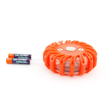 Núdzové svetlo 9v1 - červené