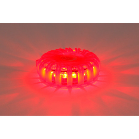 Núdzové svetlo 9v1 - červené