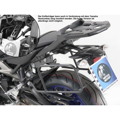 MT-09 (2013-2016) Sada lock-it nosičov bočných kufrov + nosič mäkkej batožiny