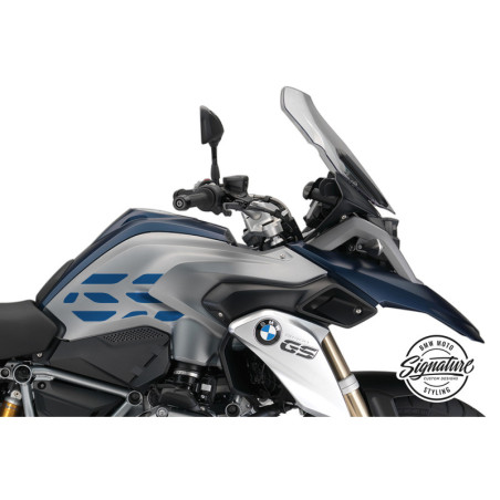 Sada nálepiek Lines One Color Cobalt - modrá