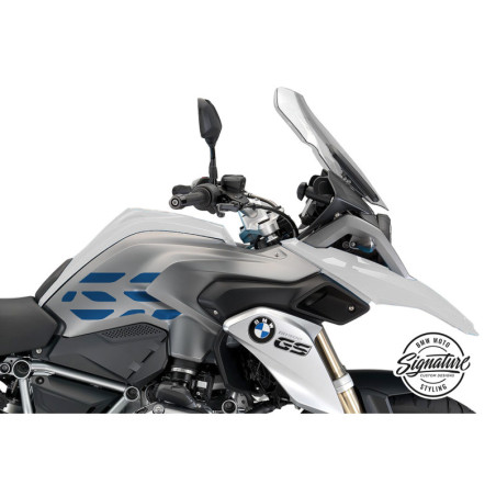 Sada nálepiek Lines One Color Cobalt - modrá