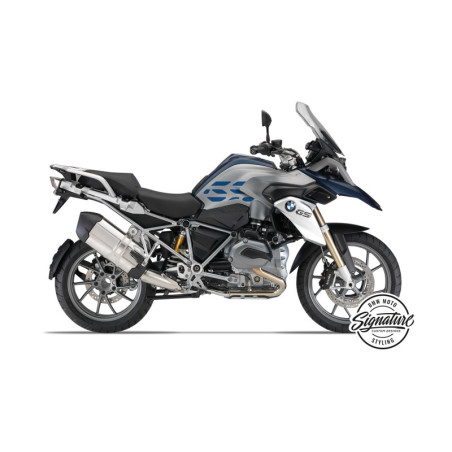 Sada nálepiek Lines One Color Cobalt - modrá