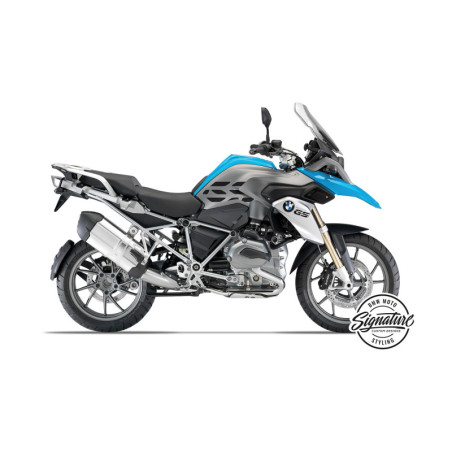 Sada nálepiek Lines One Color Cobalt - čierna