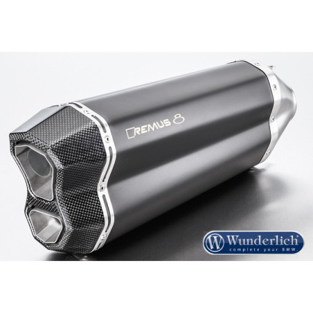 REMUS tlmič výfuku REMUS 8 (Euro 4) čierny