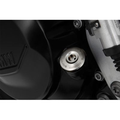 Bezpečnostná zátka oleja s mierkou - titanová