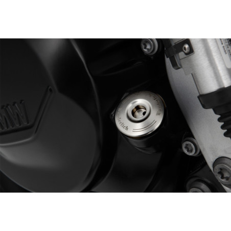 Bezpečnostná zátka oleja s mierkou - titanová