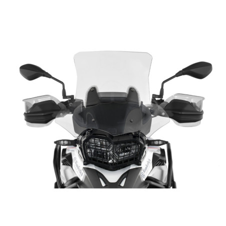 Veľké plexi číre- krátky držiak