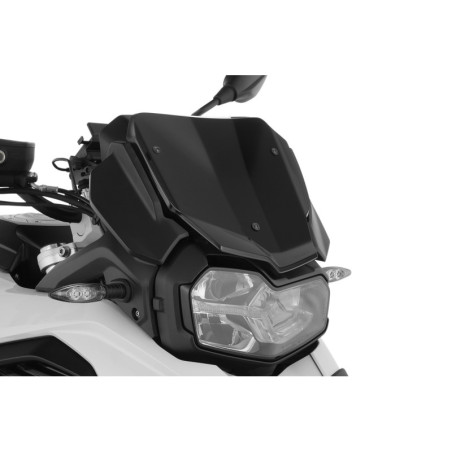 Čelné sklo »FLOWJET« - čierne lesklé