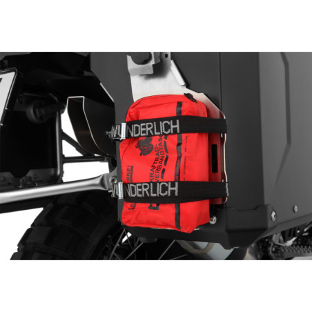 Držiak batožiny na Alu kufre strieborný ľavý