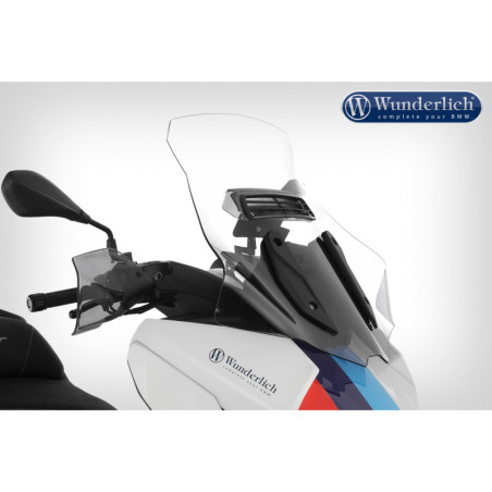 Veľké plexi »MARATHON« s ventiláciou číre