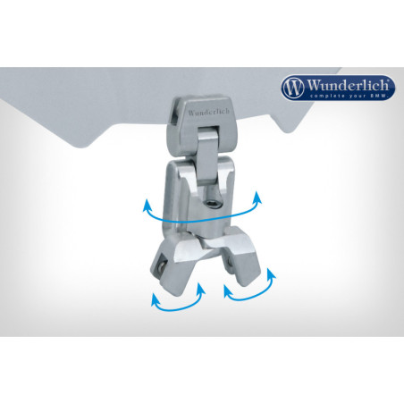 Deflektor na rovné plexi - dimové