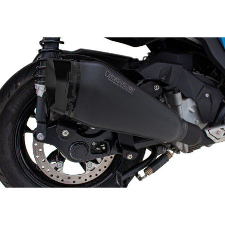 REMUS športový zadný tlmič RS ​​(Euro 4) čierny