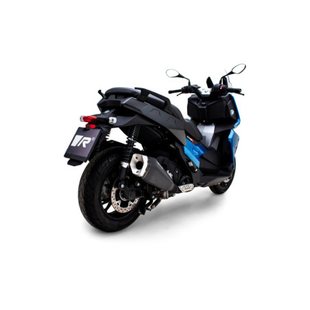 REMUS zadný tlmič RS ​​(Euro 4) čierno/strieborný