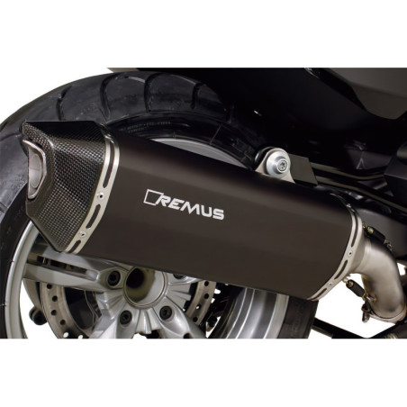 REMUS zadný tlmič BLACK HAWK (Euro 4)