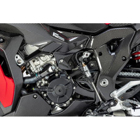 Kryt rámu -Carbon ľavý