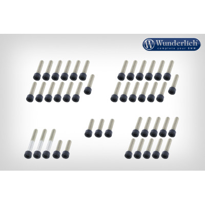 Sada skrutiek motora hexalobular VA čierna