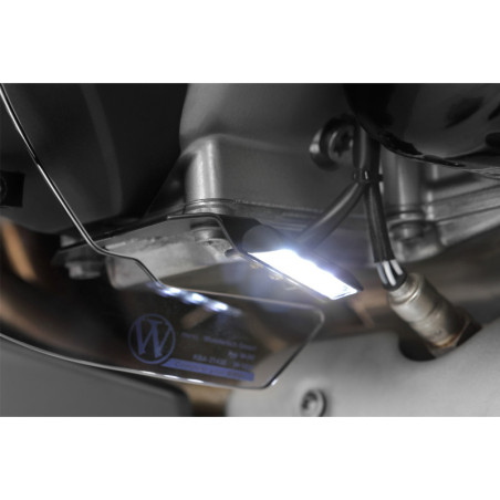 LED osvetlenie bočného stojana K 1600 - čierne