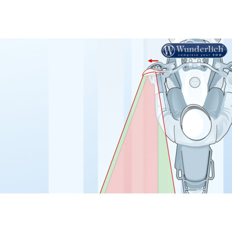 Dodatočné sklo »SAFER-VIEW« asférické  pravé