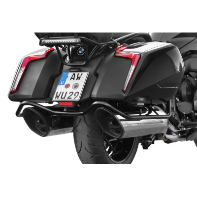 Ochranné padacie rámy zadné - čierne