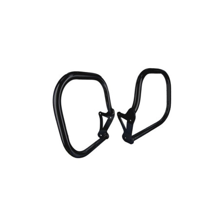 Ochranné padacie rámy zadné - čierne