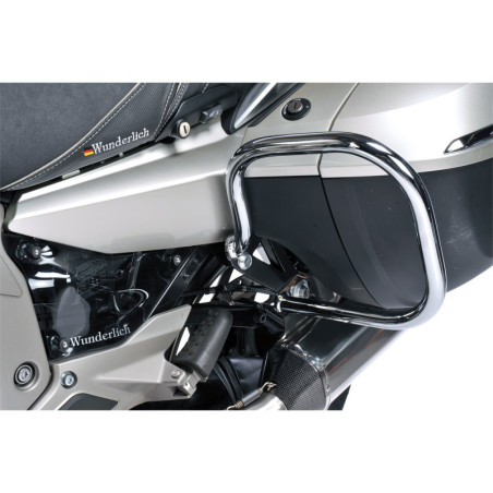 Ochranné padacie rámy zadné - chrómové