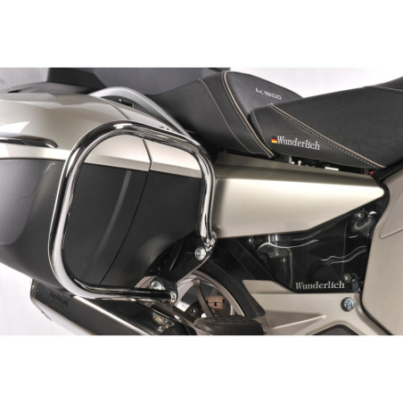 Ochranné padacie rámy zadné - chrómové