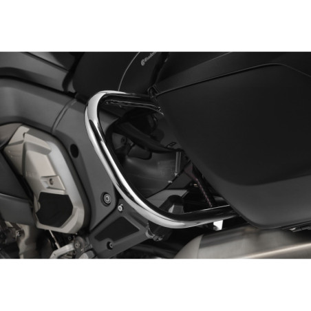 Ochranné padacie rámy zadné - chrómové