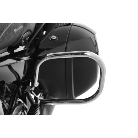 Ochranné padacie rámy zadné - chrómové