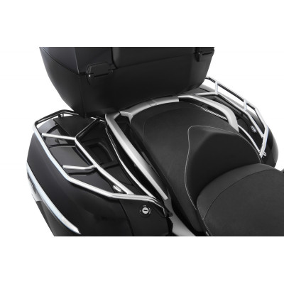 Držiak batožiny na kufor - chrómový - ľavý