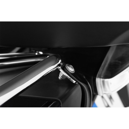 Držiak batožiny na kufor - chrómový - ľavý