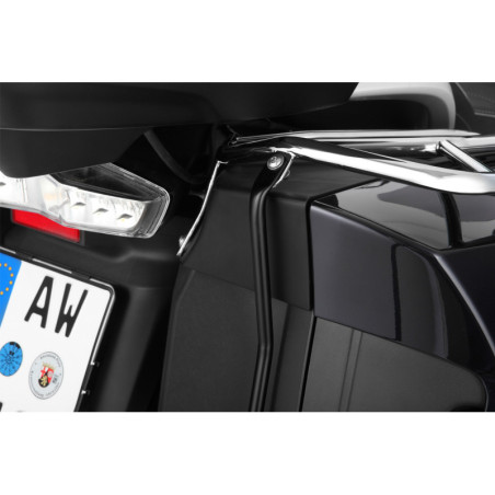 Držiak batožiny na kufor - strieborný - pravý