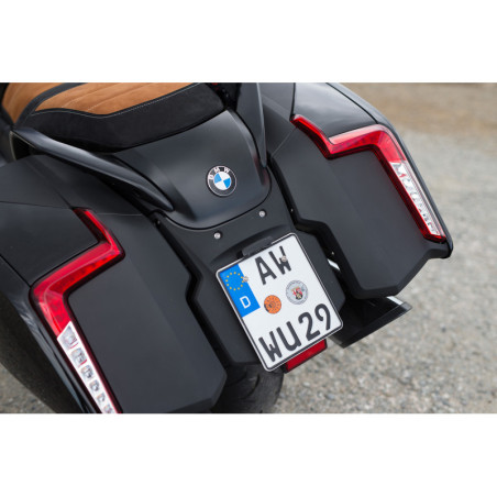 Wunderlich držiak ŠPZ LED - čierny