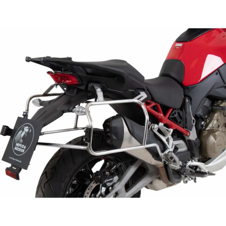 SADA KUFROV A NOSIČOV  Z NEHRDZAVEJÚCEJ OCELE XPLORER PRE DUCATI MULTISTRADA V4 / S / S SPORT (2021-)