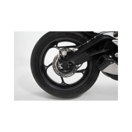 padací protektory na zad. osu Triumph Street Triple (12-)/RX, Daytona (13-)