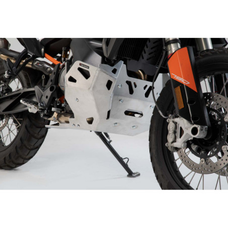 kryt motoru stříbrný,KTM 790 Adv / R (19-), 890 Adv / R (20-).