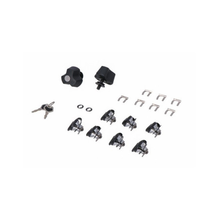 sada zámků(7ks) kufrů TraX, včetně zámků nosičů PRO 2ks