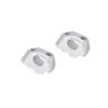 variabilní zvýšení řídítek o průměru 28mm, H 28, stříbrné