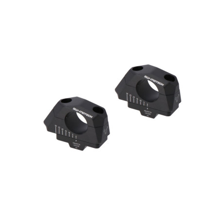 variabilní zvýšení řídítek o průměru 32mm, H 32, černé