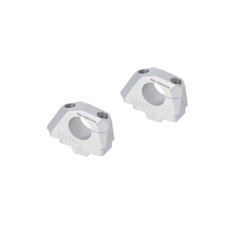 variabilní zvýšení řídítek o průměru 32mm, H 32, stříbrné