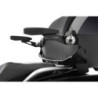 Opierky spolujazdca Wunderlich - čierne