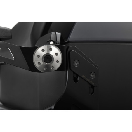 Opierky spolujazdca Wunderlich - čierne