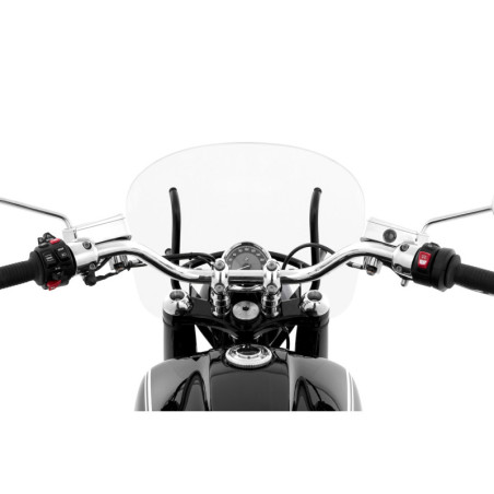 čelné sklo »CRUISE« - hlboké - číre