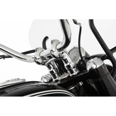 podložky riadidiel »ERGO« 25mm - chrómové