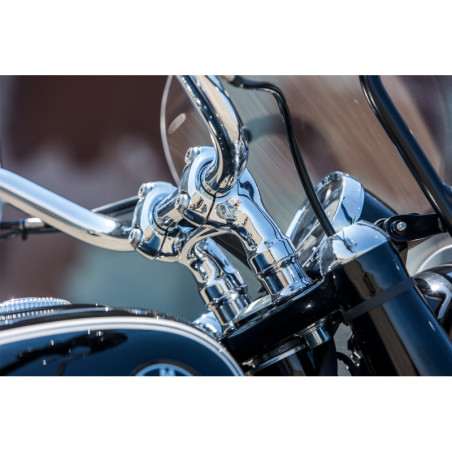 podložky riadidiel »ERGO« 25mm - chrómové