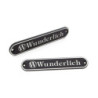 Emblémy motora Wunderlich - sada - čierna