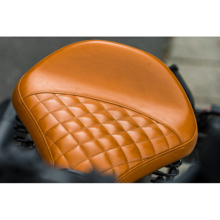 Sedadlo»RockBob«pre blatník RockBob- pravá koža - hnedá