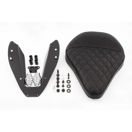 Sedadlo»RockBob«pre blatník RockBob- pravá koža - čierna