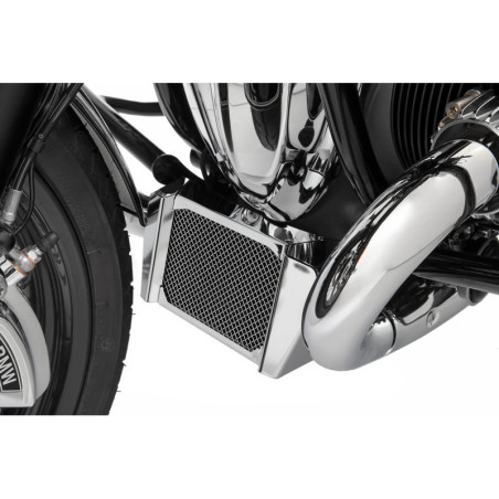 Kryt chladiča oleja s ochrannou funkciou - chrómový