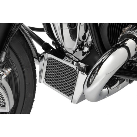 Kryt chladiča oleja s ochrannou funkciou - chrómový